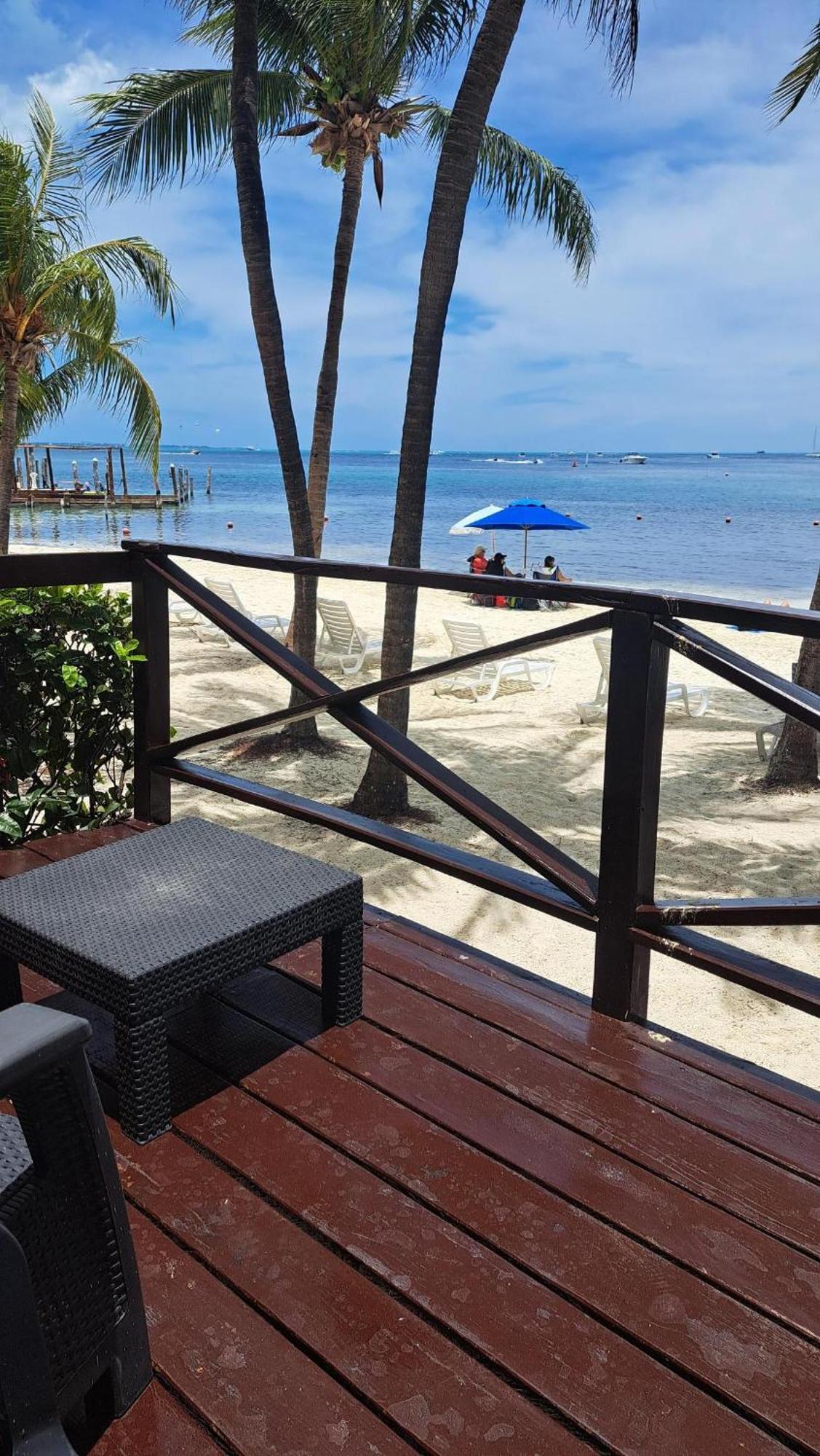 Ocean Front - Ground Floor Condo Канкун Екстериор снимка